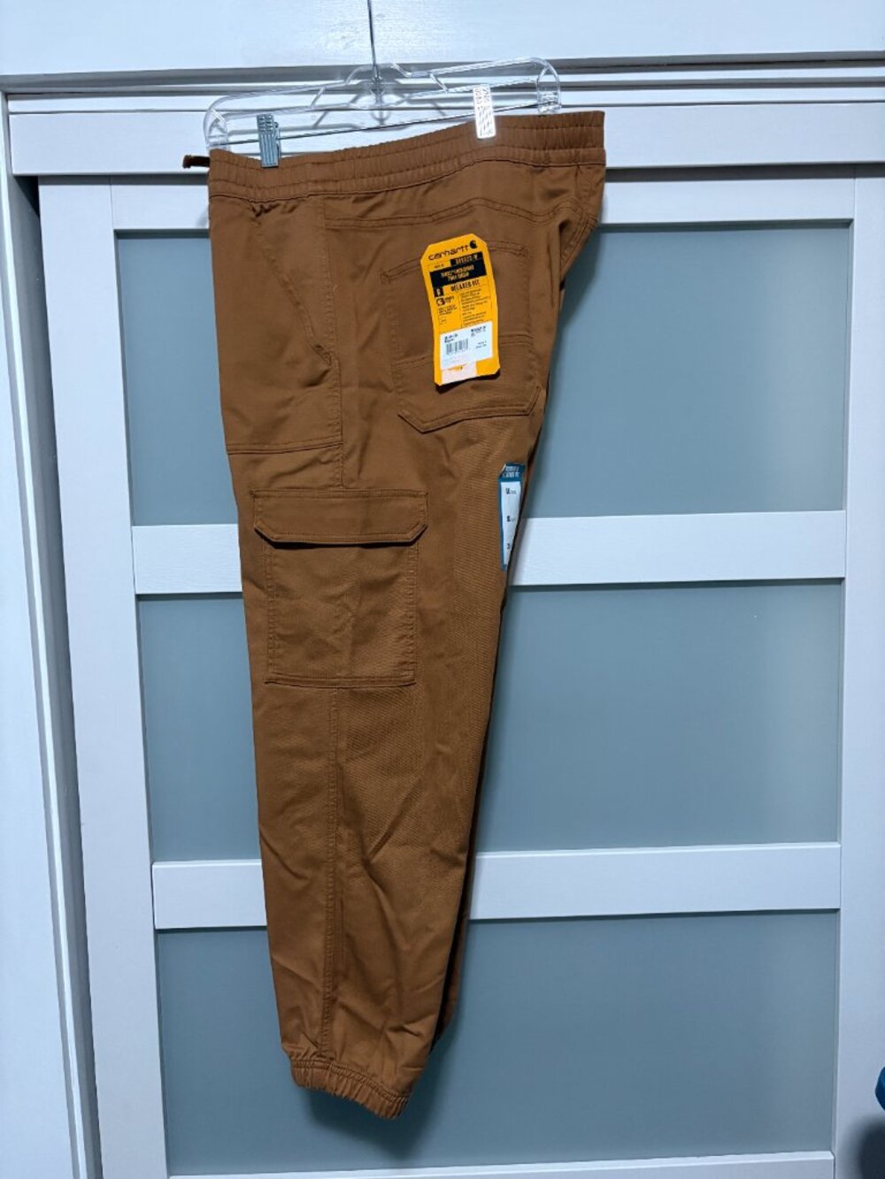 Women's Carhartt Tencel Fiber Twill Jogger Relaxed sz 16-18  XL  NWT NEW Brown